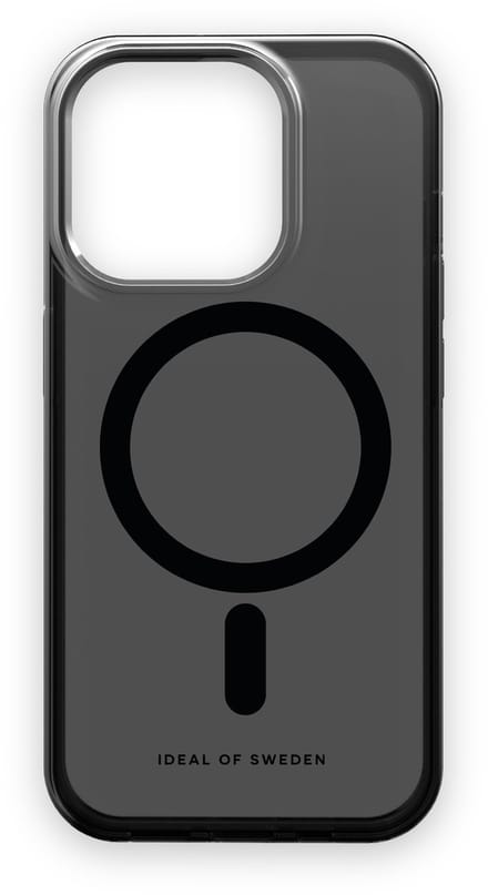 iDeal of Sweden Clear Case MagSafe iPhone 15 Pro Tinted Black - Zwart