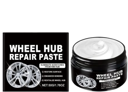 Velgen reparatieset - Chroom poetsmiddel - Velgen opknappen - Met spons - 50 gram