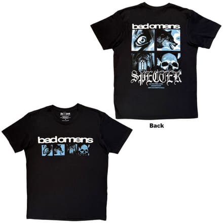 Bad Omens - Specter Collage Heren Tshirt - L - Zwart