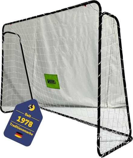 Voetbaldoel 213 x 152 x 76 cm in zwart
