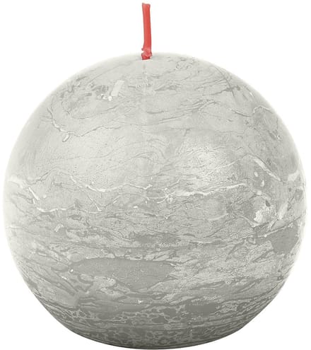 Bolsius - Rustiek bolkaars - Ø76mm - Sandy Grey