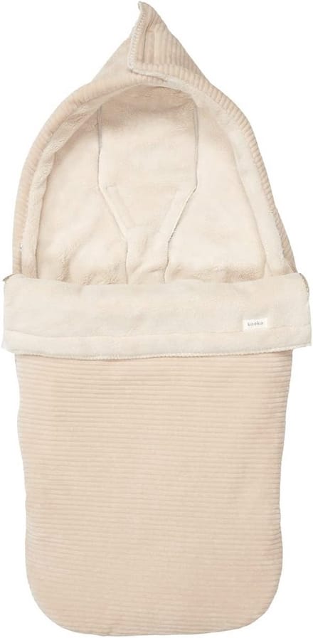 Warm Voetenzak voor Buggy Teddy Stof - Universele Maat