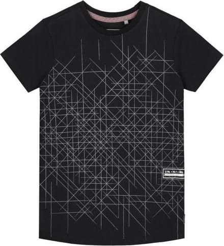 Levv shirt Garvin - 86 - Zwart