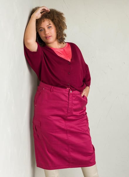 YESTA Yoleigh Essential Bottoms - Maroon - maat X-0(44)