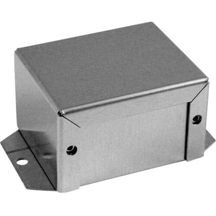 Hammond Electronics 1411FBDU Universele behuizing 81 x 56 x 41 Aluminium Natuur 1 stuk(s)