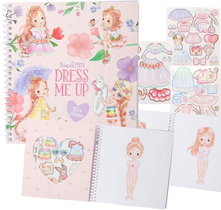 Princess Mimi Dress Me Up stickerboek