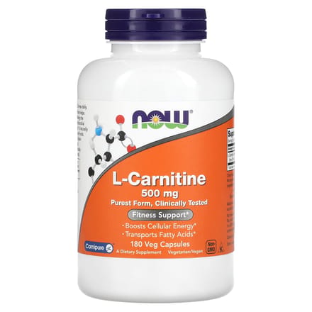 L-Carnitine 500mg - 180 v-caps