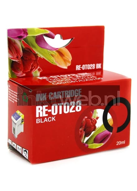 Huismerk Epson T028 zwart (Huismerk (compatible))