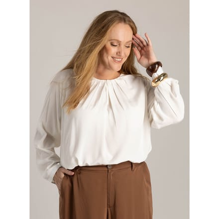 YEST CURVE Hazel Tops - Winter White - maat 3(52)