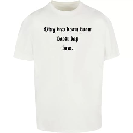 T-shirt oversized Upscale Bing Bab Boom Heavy