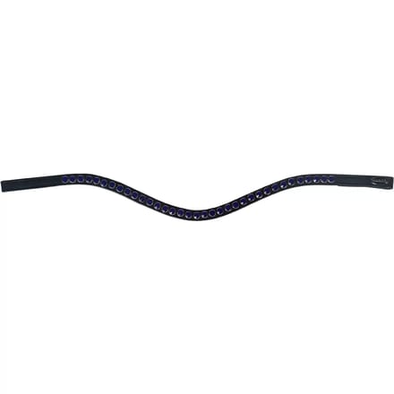 Horka Frontriem Horka Colori Black Zwart-blauw