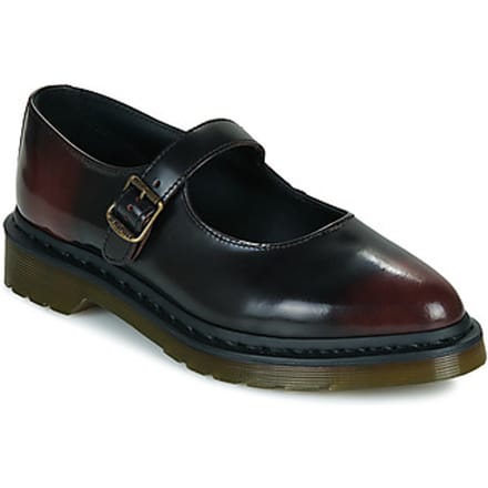 Ballerina's Dr. Martens Elphie Mary Jane Cherry Red Arcadia