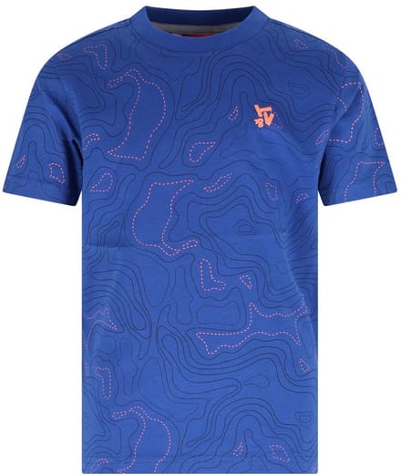 TYGO & vito jongens T-shirt blauw X603-6436 maat 122/128