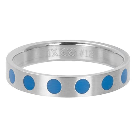 iXXXi Vulring Round Blue Zilver | Maat 17