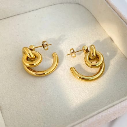 Mini Hoops in Zilver & Goud – Tijdloos Duo | Twinolo