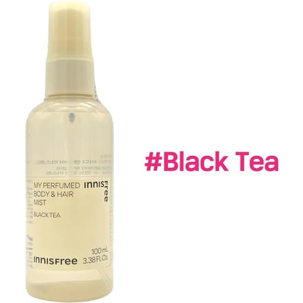 [innisfree] My Perfumed Body & Hair Mist 100ml (3 Geuren) - Professionele Geparfumeerde Oplaad & Verfrissende Vitaliteitstherapie BLACK TEA