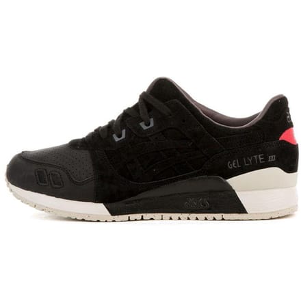 ASICS Gel Lyte 3 Unisex Sneakers Zwart Wit H7E0L-9090 37.5 black