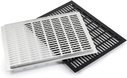 Ventilatierooster - Geperforeerde plaat - Ruimte ventilatie - Aluminiumlegering - 300x300mm - Wit
