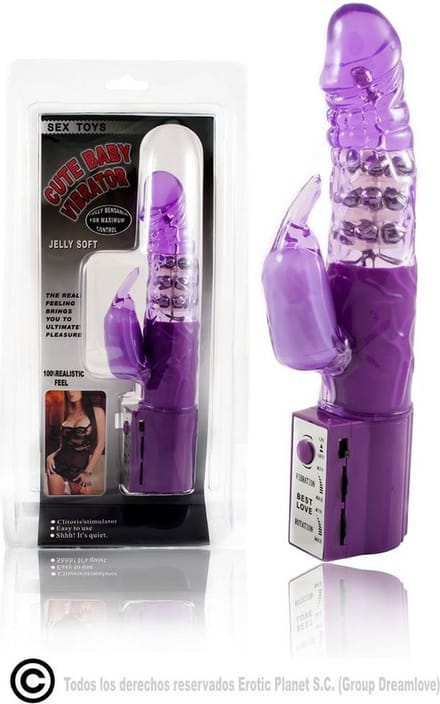 BAILE - LILAC RABBIT ROTATOR SUPERSTIMULATOR