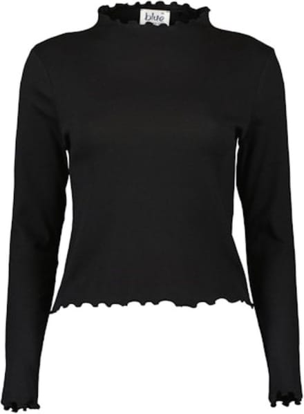 Blue Seven dames - Trui 203513 zwart dun shirt maat 38