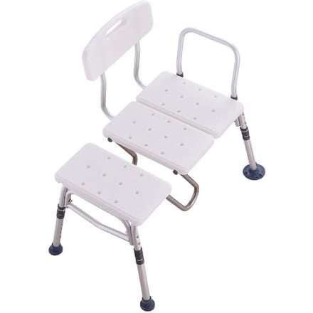 Banc de transfert pour baignoire Siège de douche pour baignoire pour personnes âgées Réglable en hauteur 400 LBS