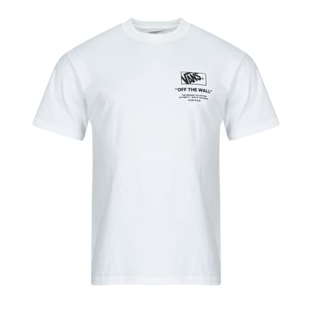 Vans T-Shirt Met Stacked Back-Print, Wit