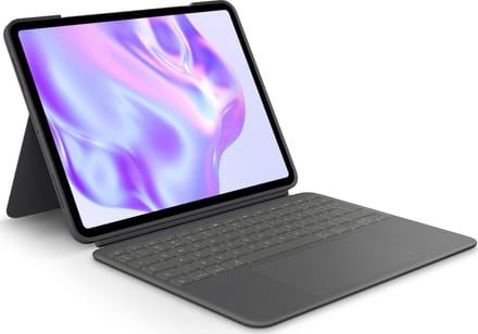 Logitech Combo Touch for iPad Pro 13" (M4) - Graphite - Keyboard and folio case - Engels (US international) - Grijs