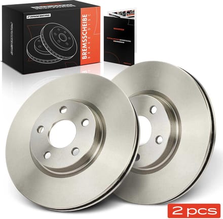 Frankberg 2x Remschijven Vooras voor Ford Galaxy CK S-Max CJ WA6 15L