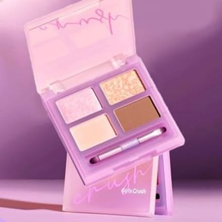 Girls Crush - 4 Shades Eyeshadow Palette - Pink #Pink