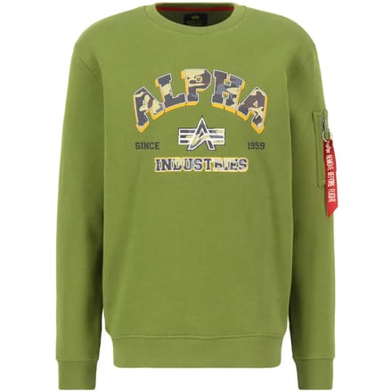 Sweatshirt Alpha Industries College Camo