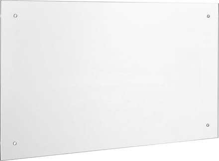 Achterwand spatscherm glas keuken 90x50 cm transparant
