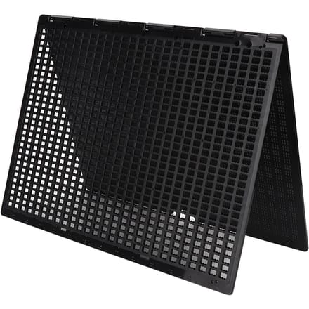 Draagbaar 27 regels 30 cellen Braille Schrijflei en Stylus Braille Leermiddel Accessoire black