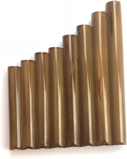 Panfluit Instrument - Panfluit Beginners - Muziek Maken - 8 Pijps C-gestemd - 350 Gram - Niet gespecificeerd