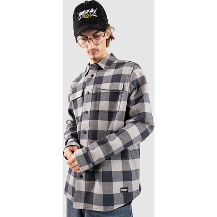 Oakley Bear Cozy Flannel Shirt grijs