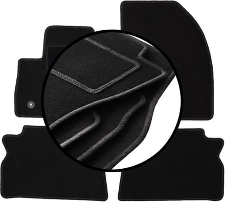 Complete set veloursmatten voor: Ford Grand C-MAX minivan (2011-2015)