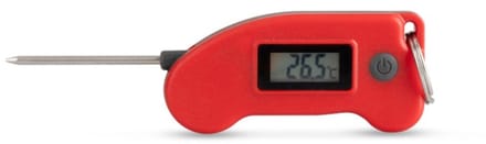 ETI - Sleutelhanger Thermometer - Mini Voedselthermometer - Rood
