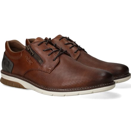 Rieker Veterschoenen - Heren - Bruin - Maat:42