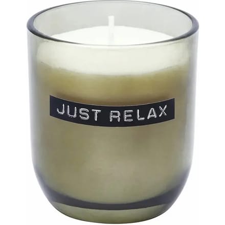 Wellmark Geurkaars Zwart Glas 250ml Dark Amber