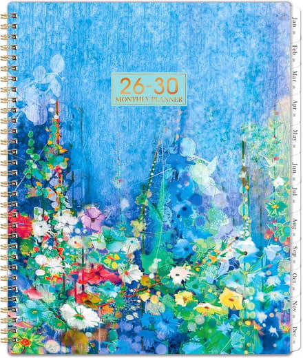 Agenda Planner - Weekplanner Dagplanner - Afspraken Bijhouden - Ruim Opgezet - A4 Formaat - Blauw