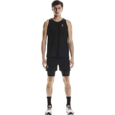 On Pace Shorts 2 M Black Maat: L | Korte Broeken Outlet | Heren | Zwart