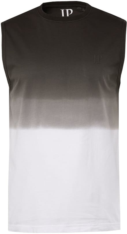JP 1880 - Heren - Tanktop kleurverloop - Zwart - Maat 7XL