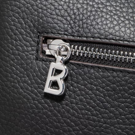Bogner Leren Schoudertas Bozen Hedwig Shoulderbag Black Zwart
