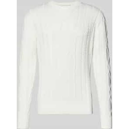 Gebreide pullover van mix van katoen en modal