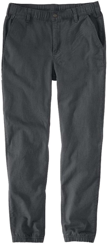 Carhartt Rugged Flex Relaxed Fit Canvas Jogger Pant – Shadow – W36 – Heren Werkbroek met Stretch en Elastische Pijpen