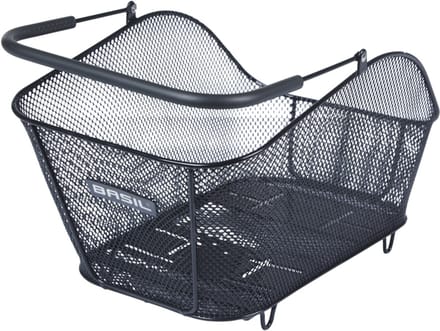 Basil Icon M Multi System Fietsmand - Achter - Fijnmazig staal - Zwart - Medium - 23 Liter-