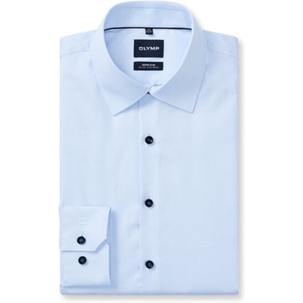Super slim fit zakelijk overhemd van katoenmix