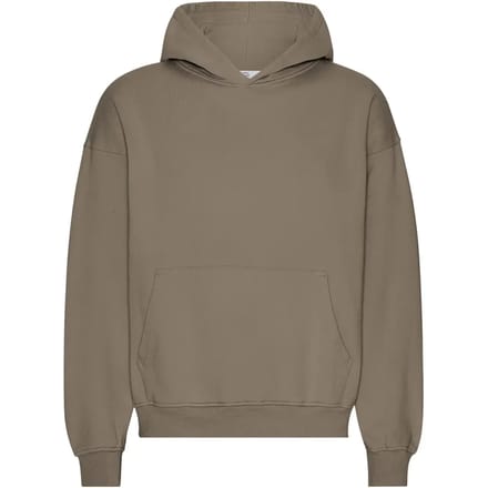Oversized sweatshirt met capuchon Colorful Standard Organic Cedar Brown