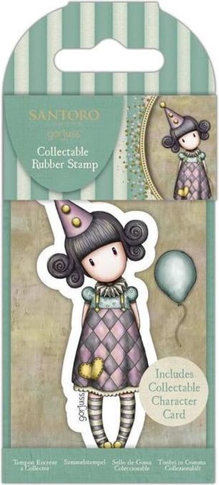 Gorjuss: Collectable Mini Rubber Stamp No.69 Pierrot (GOR 907334)