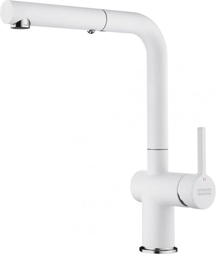 Franke Active L Keukenkraan Polar White Wit met Uittrekbare Handdouche 115.0653.387