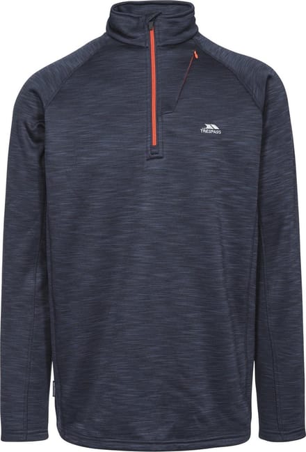 Trespass fleecejas/fleecepullover Collins - Herenfleece At200 Navy Marl